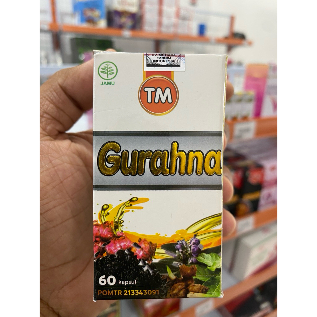 Kapsul Gurahna TM Tasnim Atasi Sesak Nafas Batuk Pilek Herbal 60 kapsul