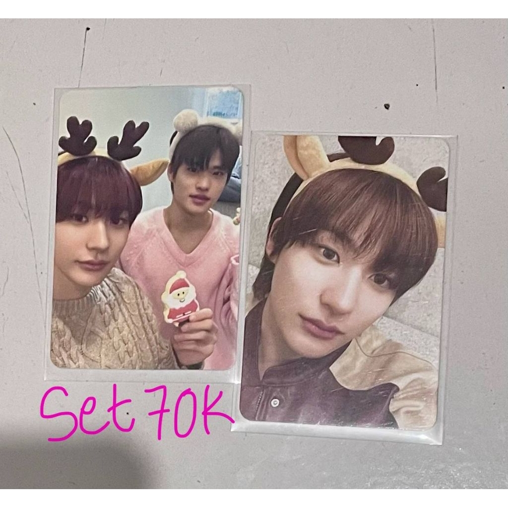 PC RIIZE Pink Christmast Anton Sohee Set