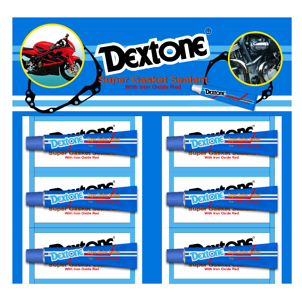 Dextone RTV Grey - Gasket Sealant 0,85 g