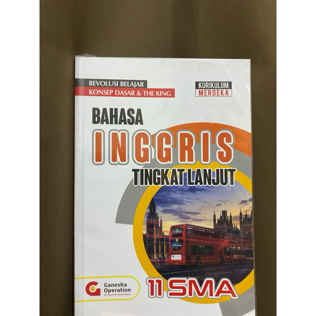 Buku Bahasa Inggris Tingkat Lanjut Kelas 11 Ganesha Operation