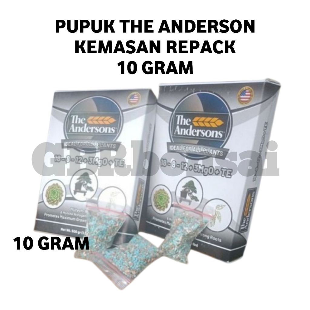 10 Gram Pupuk The Anderson Kemasan Repack Asli