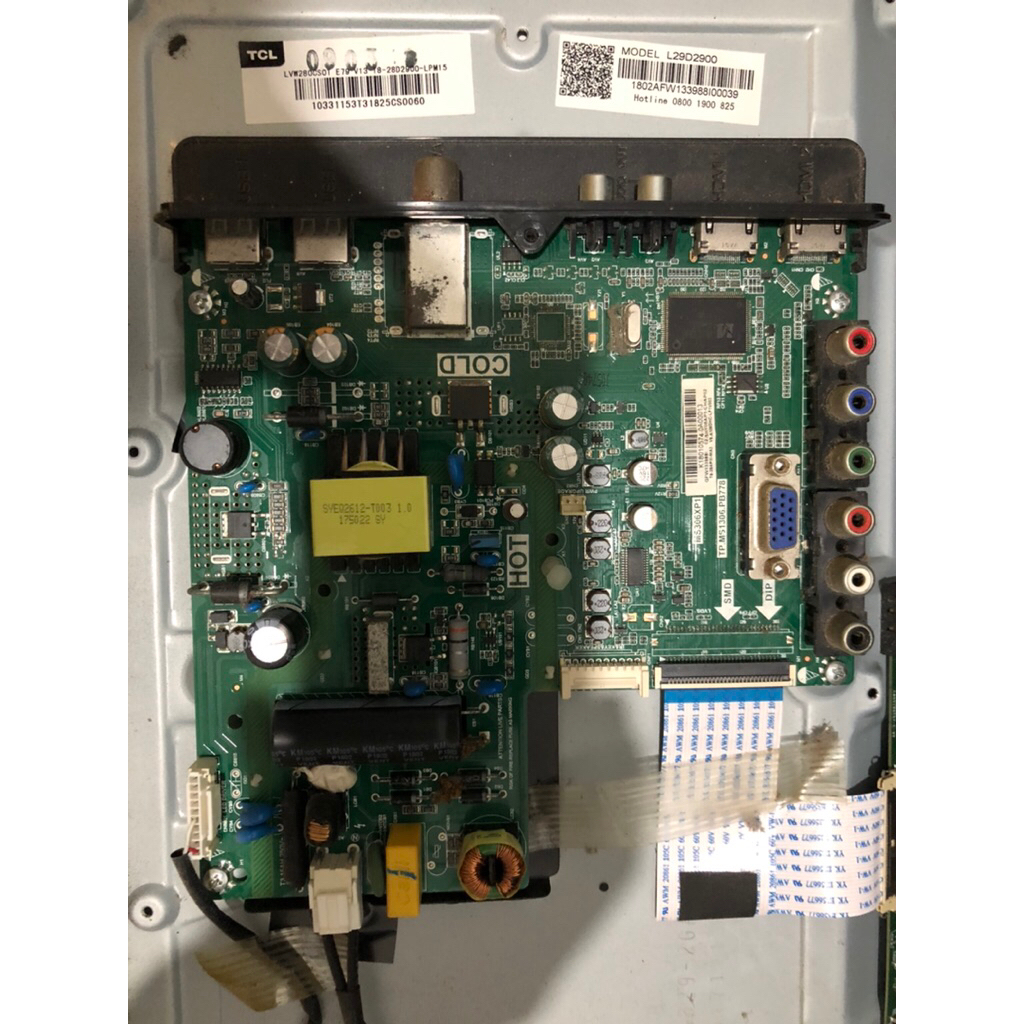 mesin tv tcl L29 29 Inch