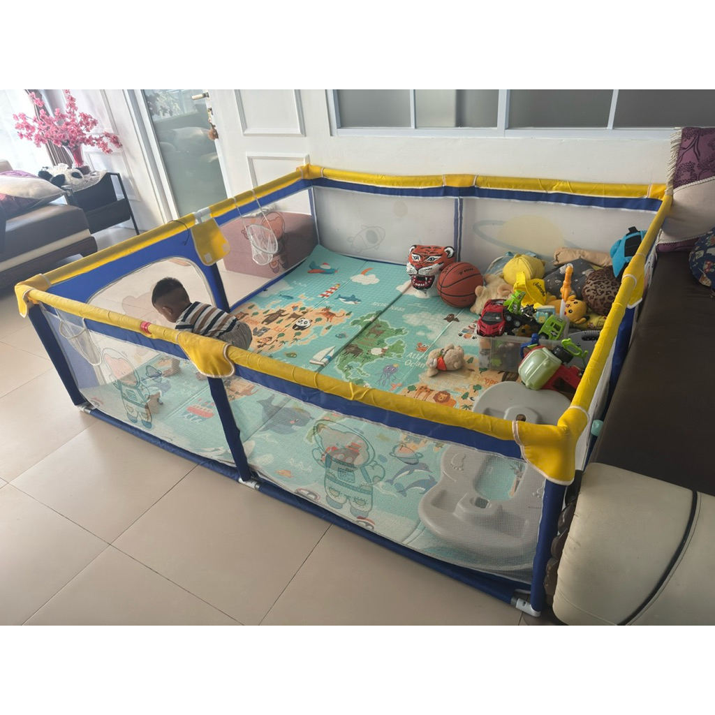PRELOVED PAGAR PLAYGROUND/SEKAT PEMBATAS MAIN ANAK