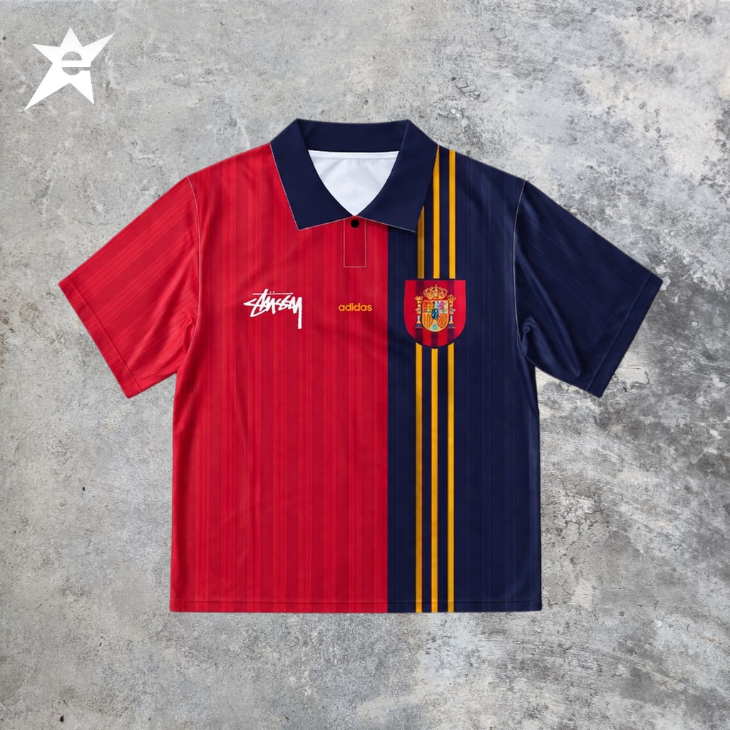 EFMRKT | RETRO SPAIN 96 Jersey FULLPRINT
