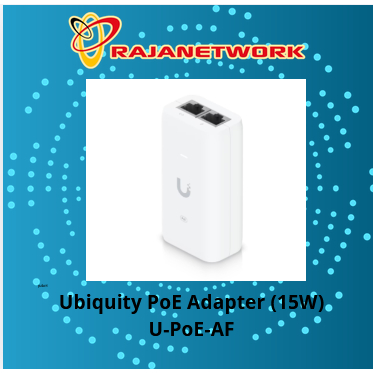 Ubiquity PoE Adapter (15W) U-PoE-AF