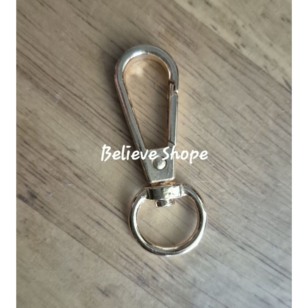 Kait besi lebar 1.5cm - kew - kew tas import - besi pengait 1.5cm premium