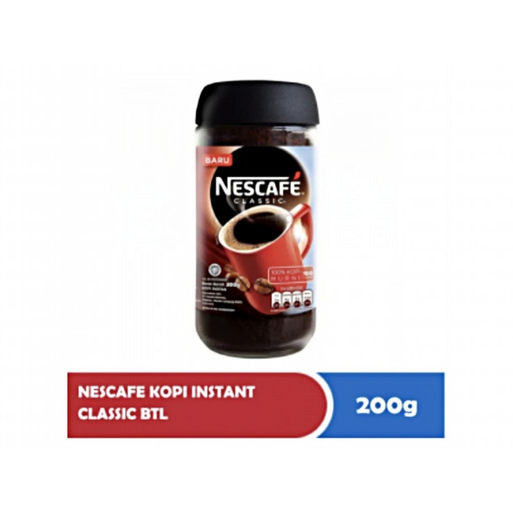 Nescafe Kopi Instant Classic Btl 200g