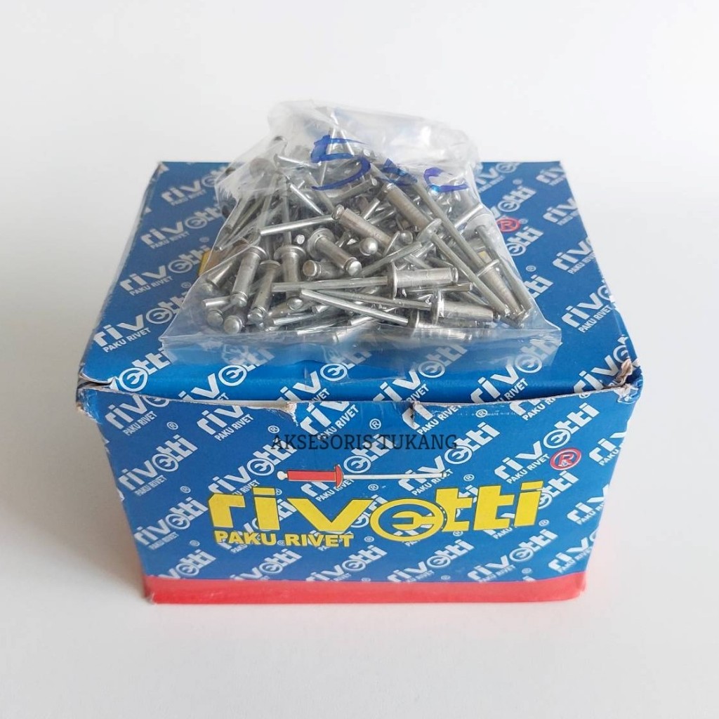 100PSC Paku rivet paku tembak 550 / Paku Rivet Ripet Paku Rifet Tembak 550 / Paku Blind Rivet 550 Ke