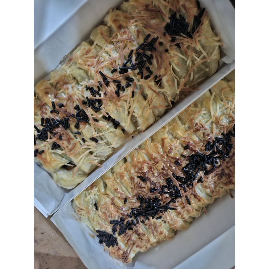 Banana Strudel Pisang Strudel Coklat Keju