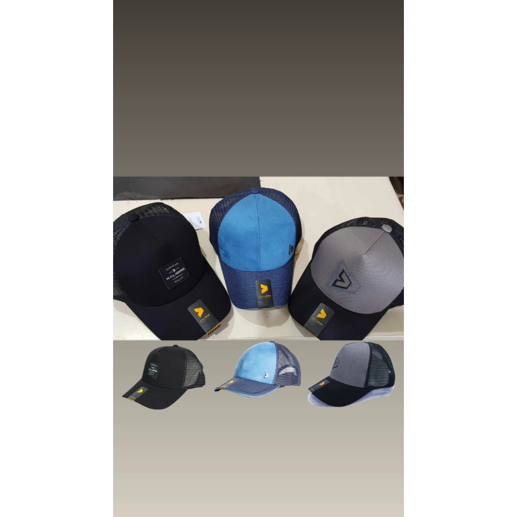 NEW- ORI- PAKET HEMAT TOPI 3pc - TOPI KALIBRE DAPET 3pc topi- KALIBRE TOPI - sesuai foto- Supeer mur