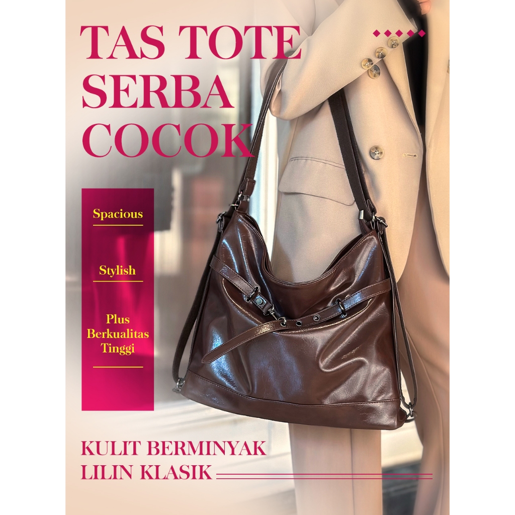 ORLEE WILL Tas Tangan Wanita Kulit Lilin