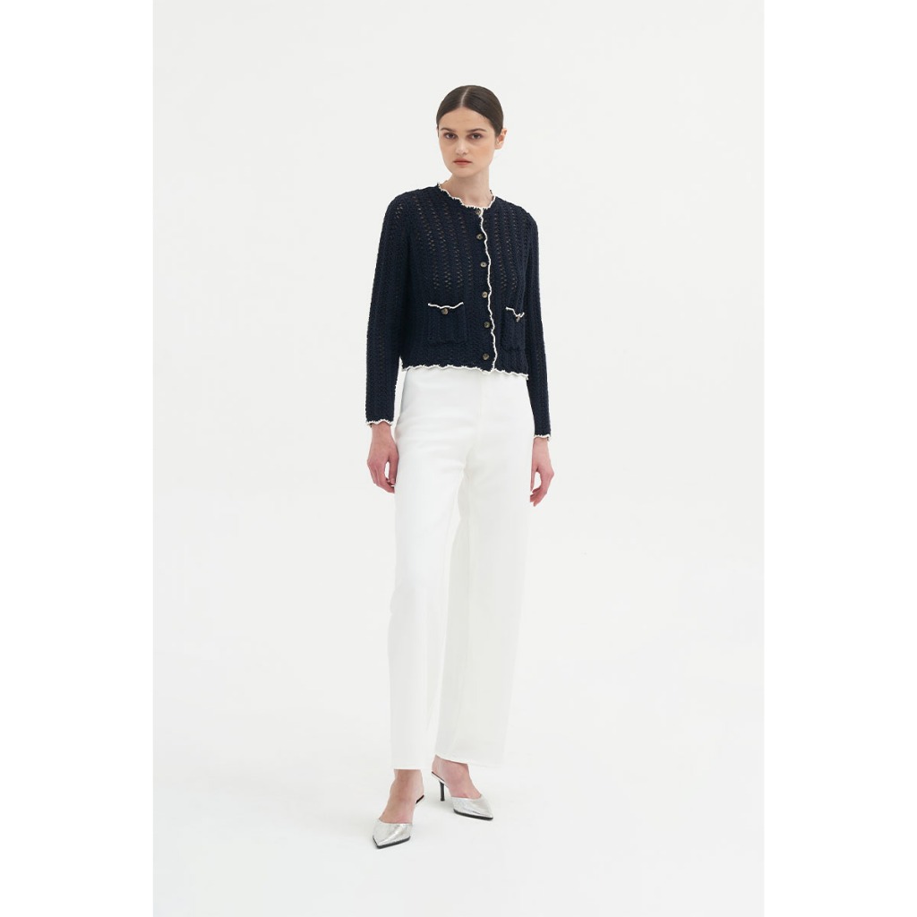 DUMA - POSITANO CARDIGAN | NAVY