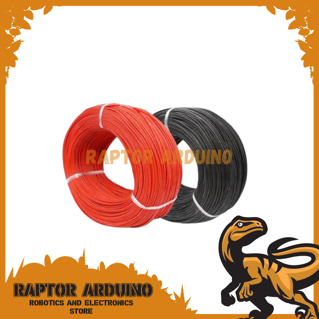 1 Meter 22AWG 24AWG 26AWG Silicone wire OD 1.5mm 1.7mm AWG 22 24 26