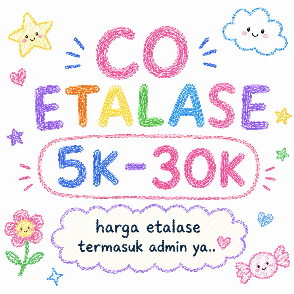 CO ETALASE 5K-30K + ADMIN 32%