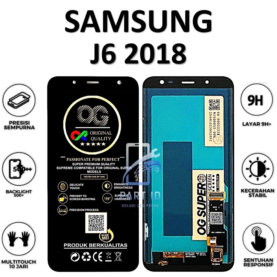 LCD SAMSUNG GALAXY J6 2018 ORIGINAL FULLSET