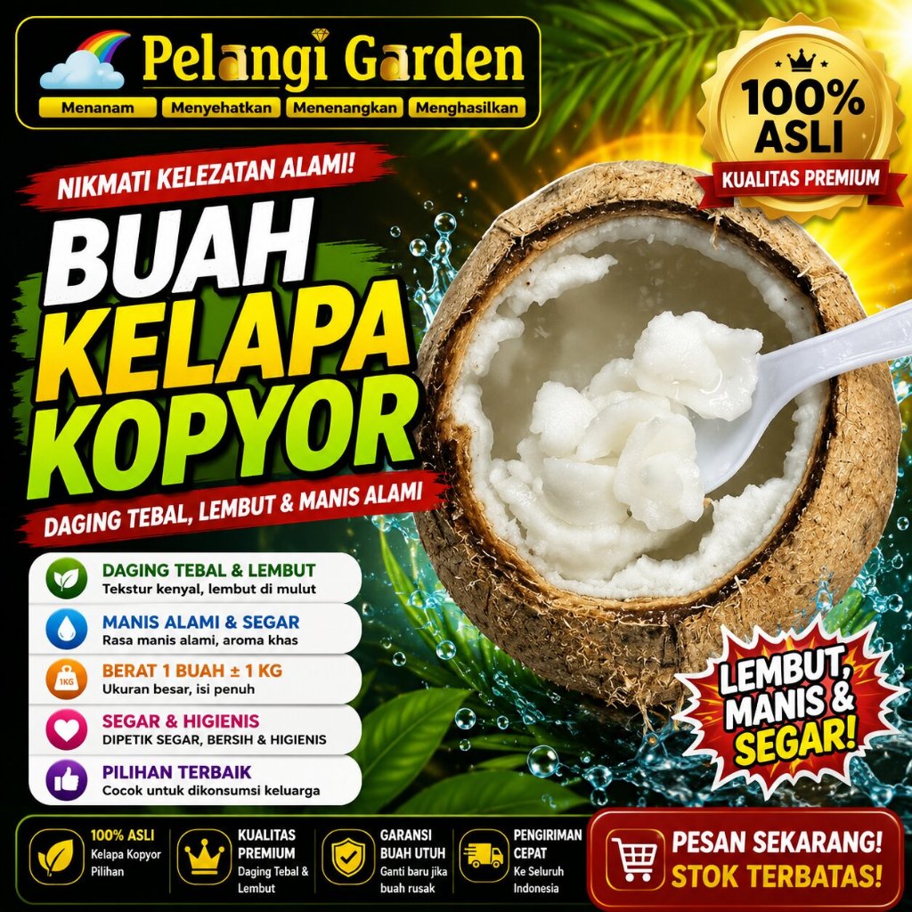 HARGA TERJANGKAU !! Kelapa Kopyor Kultur Jaringan