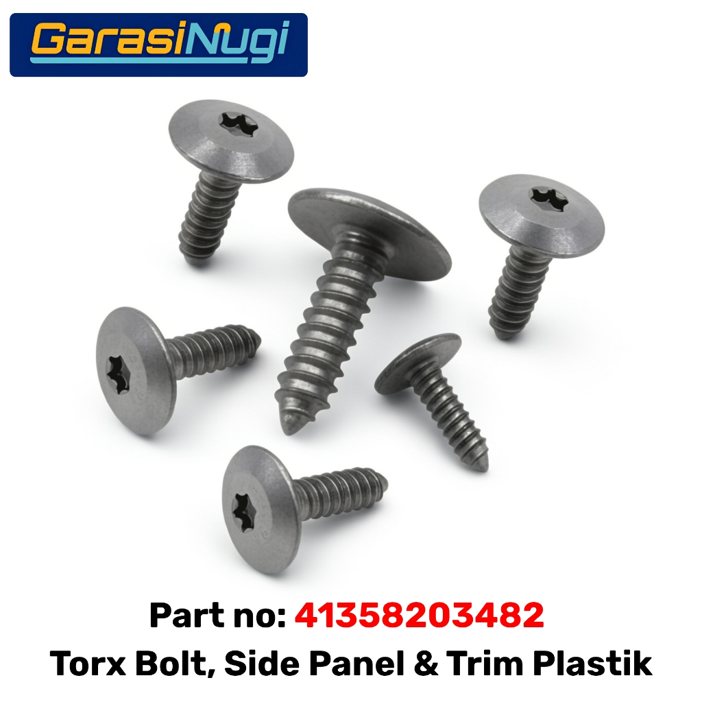 Torx Bolt BMW 41358203482 Baut Body Depan Dan Panel Samping
