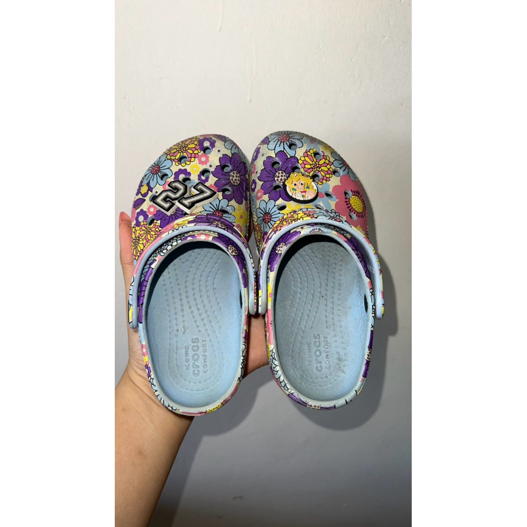 Preloved Original CROCS Kids - Flower