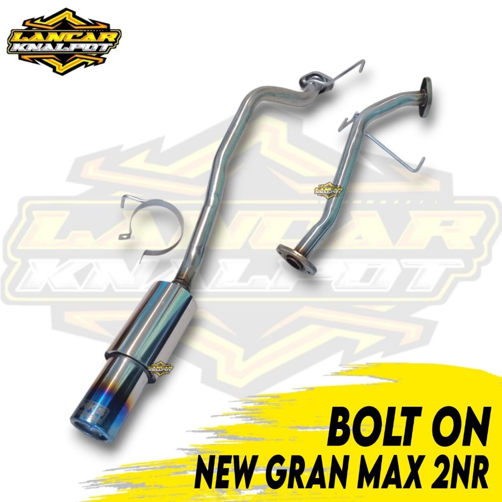 Knalpot Bolt On New Gran Max 2NR Pickup HKS Gronel