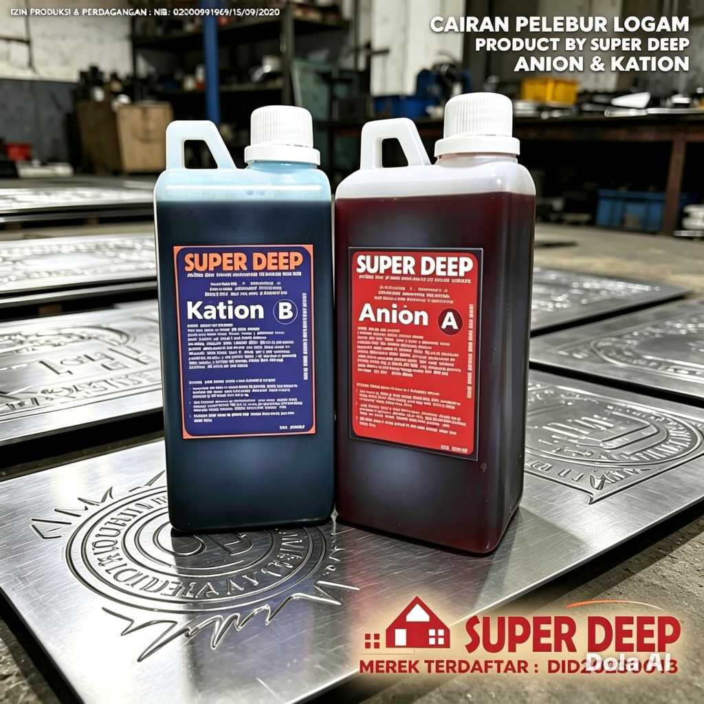 SUPER DEEP PELEBUR LOGAM, ETSA LOGAM, PAD PRINTING, OBAT CETAK LOGAM