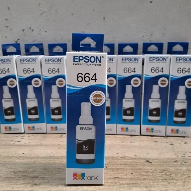 TINTA EPSON 664 BLACK TINTA PRINTER L100 L1300