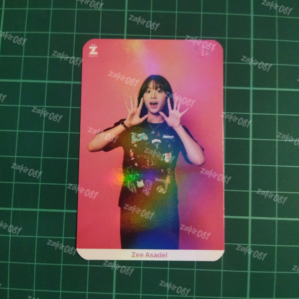 JKT48 (Azizi Asadel) Zee - Photocard PC Zeemotion Merch