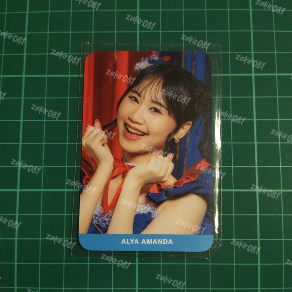 JKT48 (Alya Amanda) Alya - Photocard PC Circus Costume SSK 2024