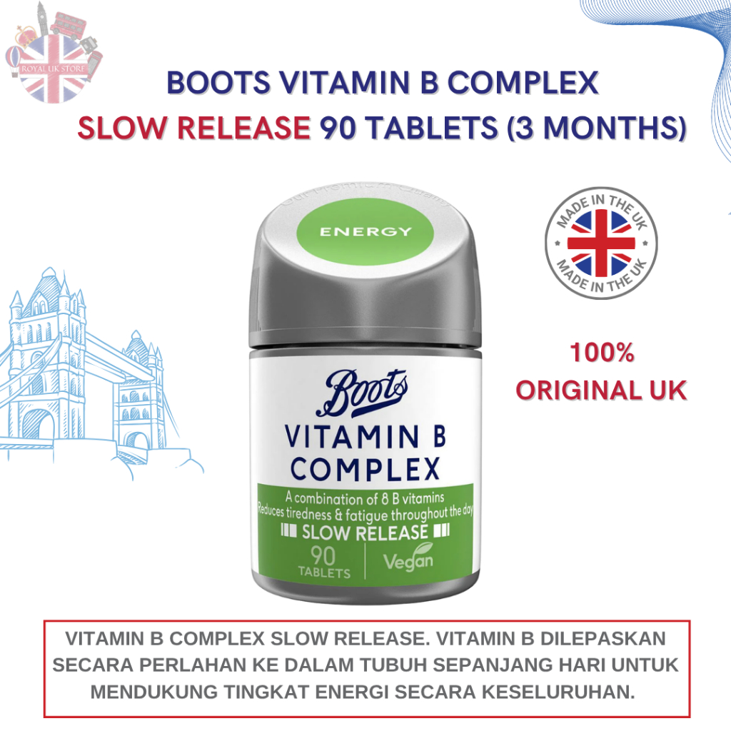 Boots UK Vitamin B Complex / Multivitamin/ Vitamin D Vitabiotics/ Berocca Vitamin C Effervescent [10