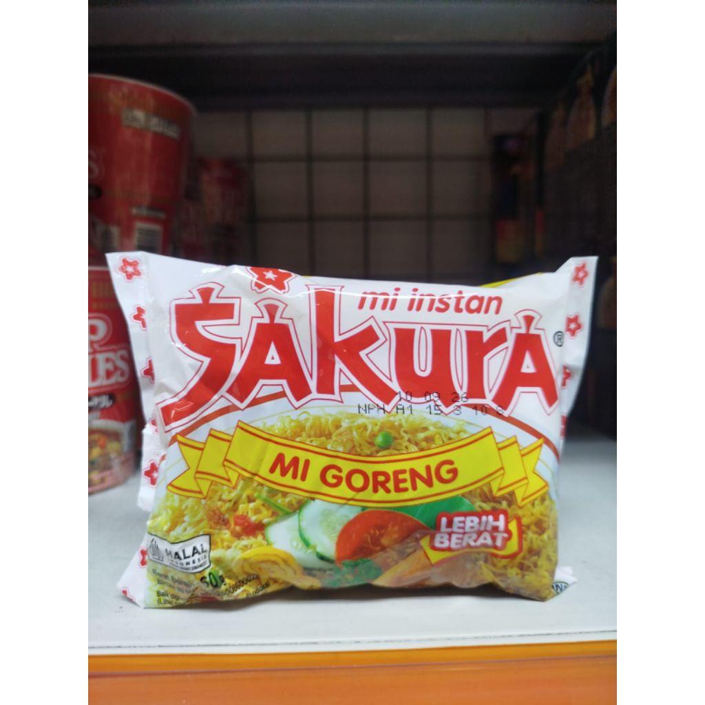 Mie Instan Sakura Goreng & Kuah seblak jeletot