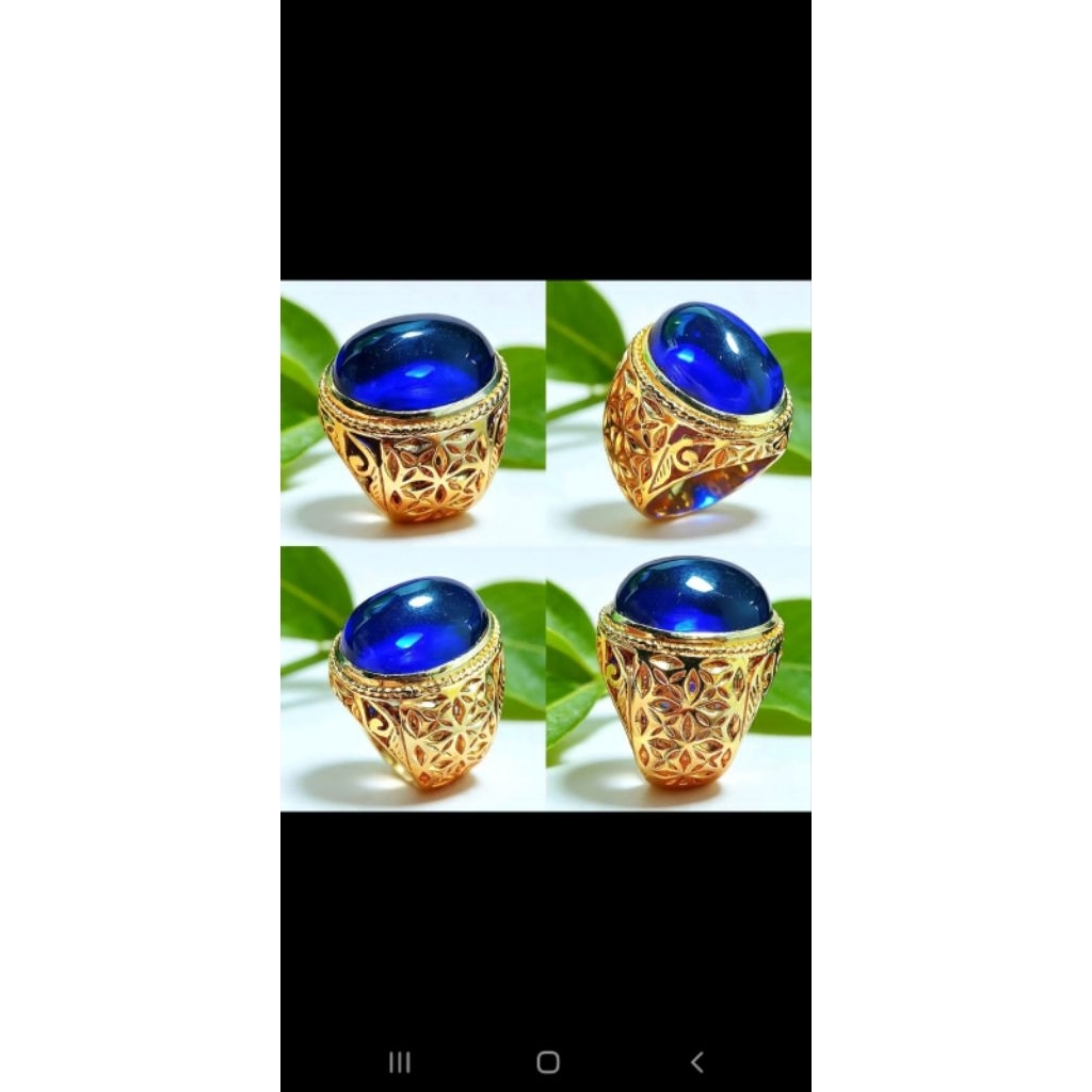 BATI CINCIN AKIK KING SAFIR