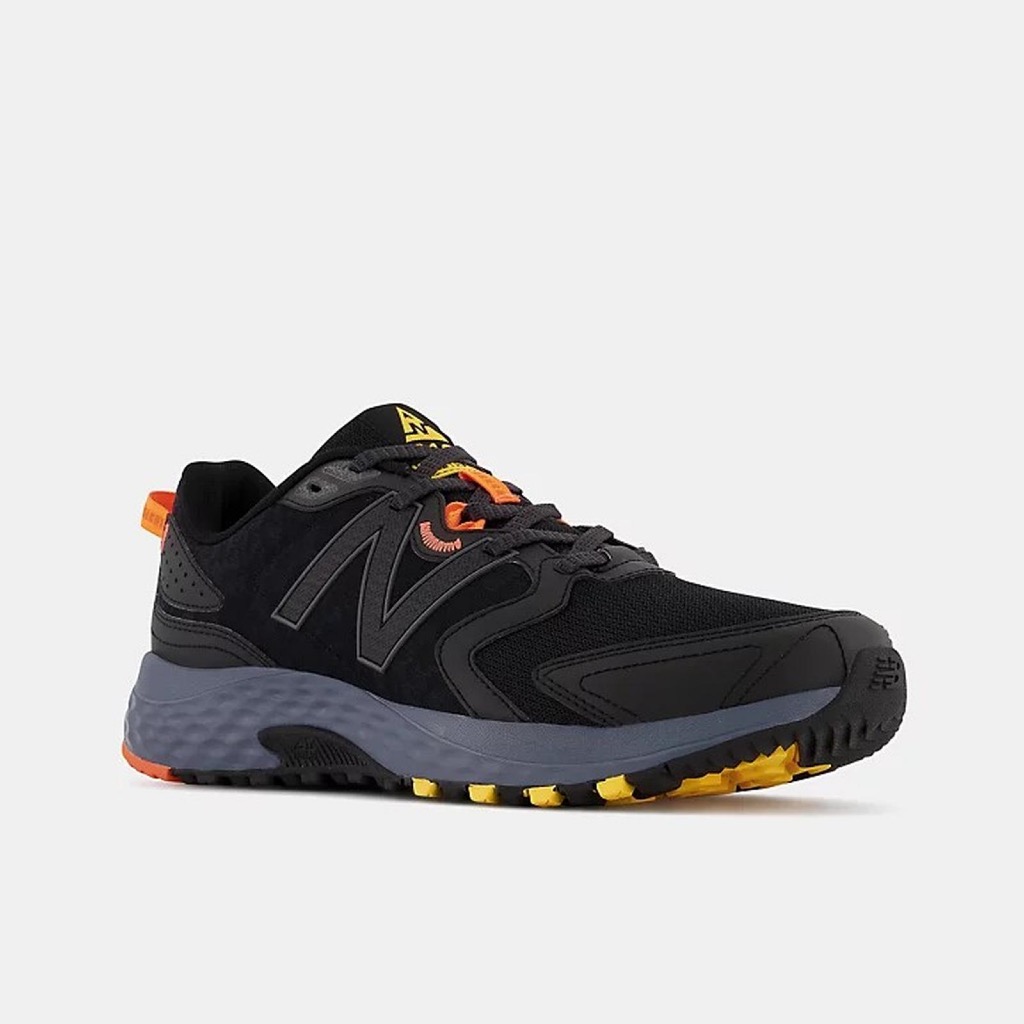 New Balance Trail 410 v7 Mens Trail Running Shoes - Black with Grey