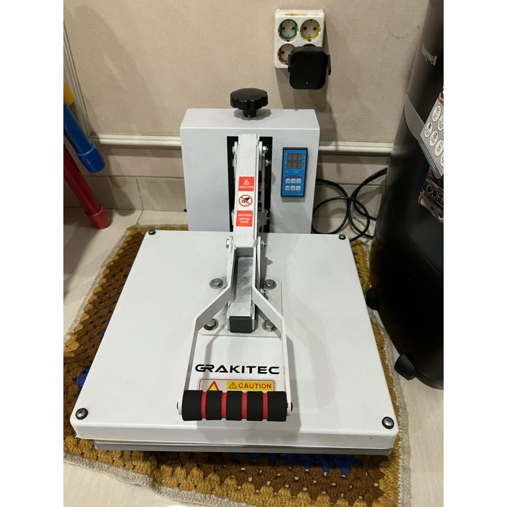 alat pemanas press sablon kaos - grakitec