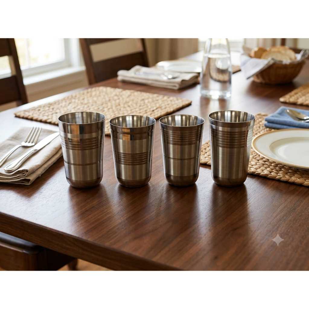 GELAS STAINLESS STEEL TEBAL ROSH | GELAS / MUG / MUK