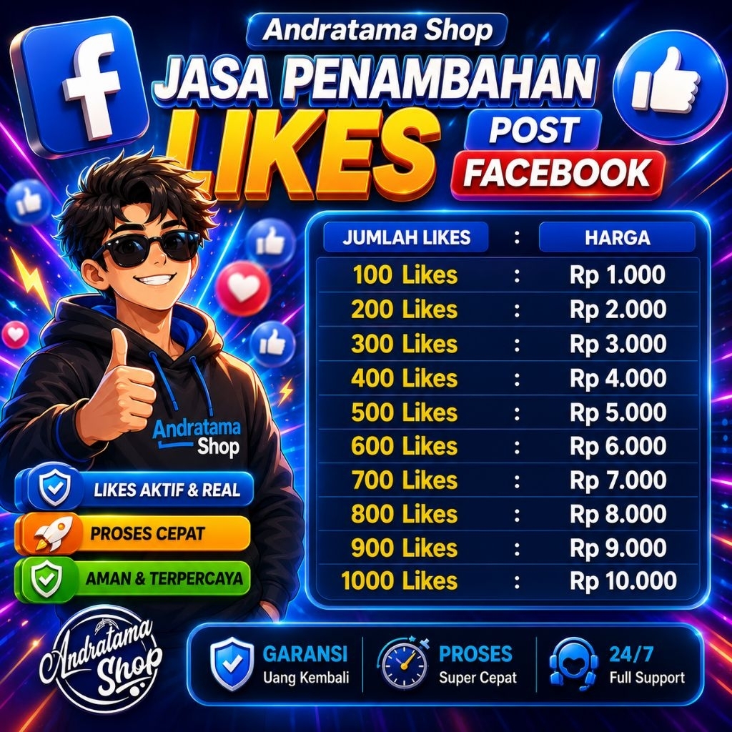 100 Likes Post Facebook | Jasa Penambahan Likes Post Facebook