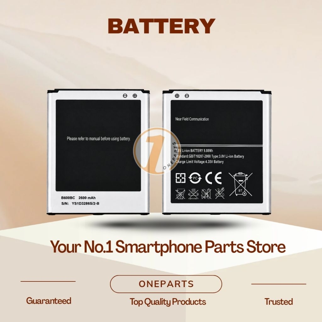 BATTERY COMPATIBLE FOR SAM GLX I9500 / G7102 / I9150