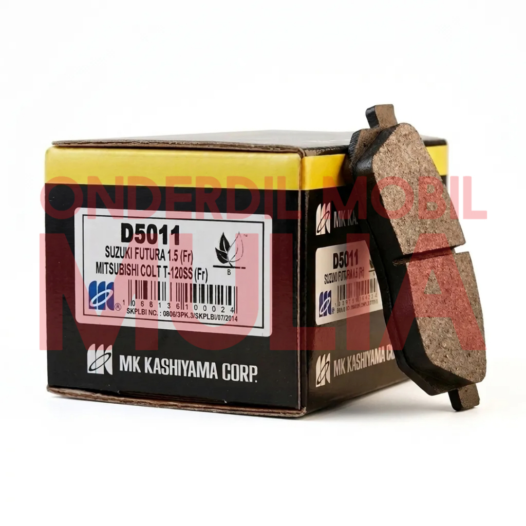 Brake Pad FRT T120SS|FUTURA MK Kashiyama - Kampas Rem Depan KUNING - MKK.D5011