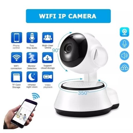V380 PRO Kamera IP Cam CCTV WIFI V380 Camera CCTV Wireless WIFI Kamera