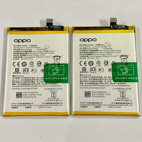 BATERAI OPPO BLP 885 / OPPO A76 4G / OPPO A96 4G NEW ORIGINAL QUALITY