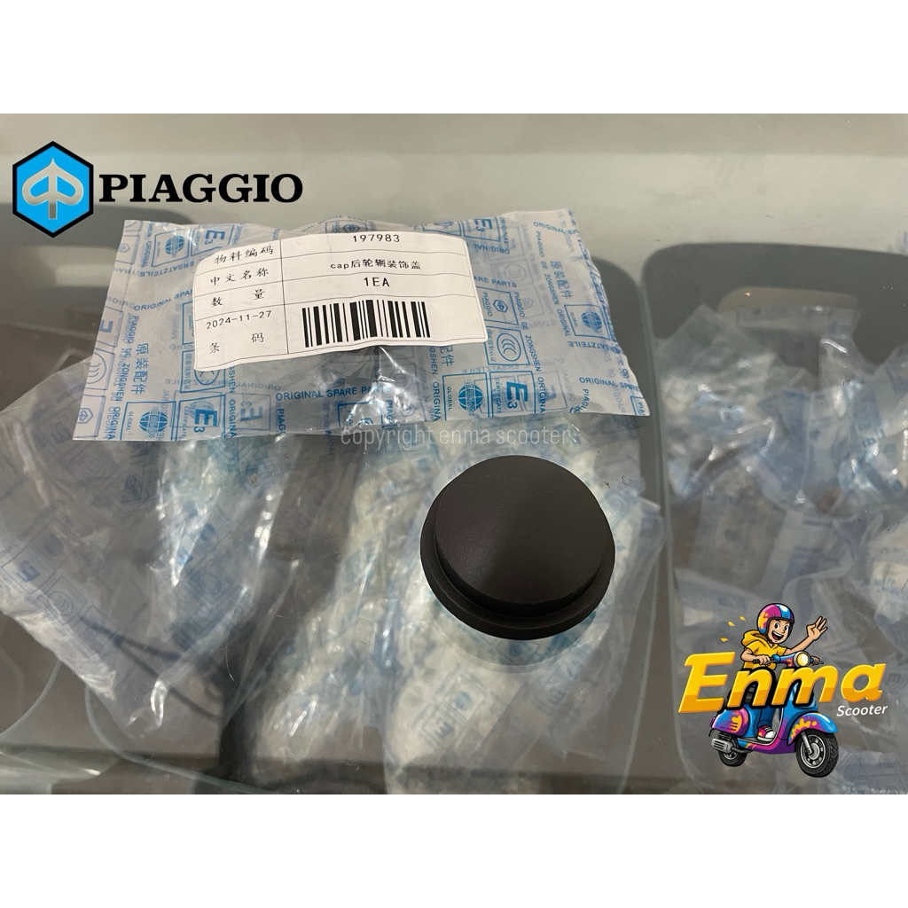 Dop Penutup Baut Velg Belakang Piaggio Zip Liberty Fly