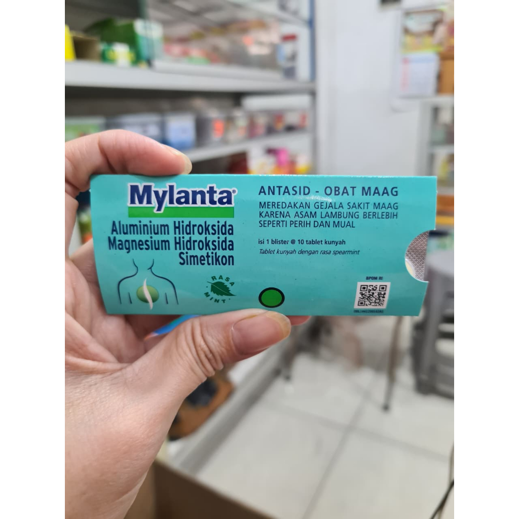 MYLANTA TABLET KUNYAH OBAT MAAG ASAM LAMBUNG