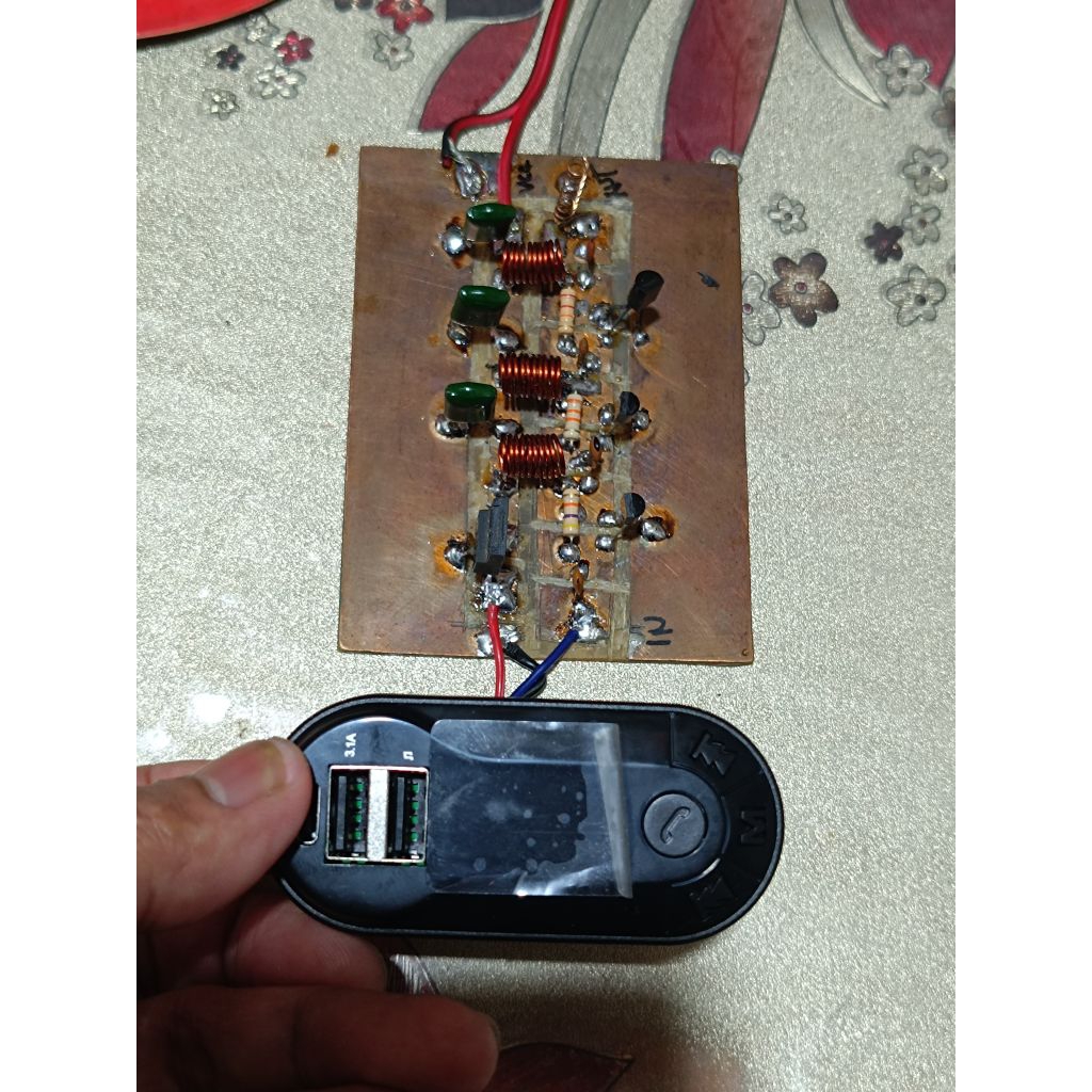 pemancar mini fm pll digital 87,5 - 108mhz