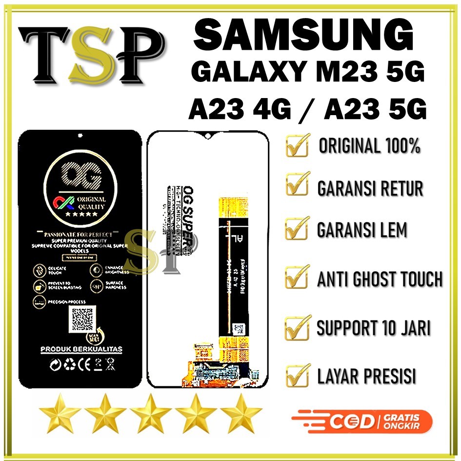 LCD SAMSUNG GALAXY M23 5G / A23 4G / A23 5G LCD ORIGINAL 100% HIGH QUALITY
