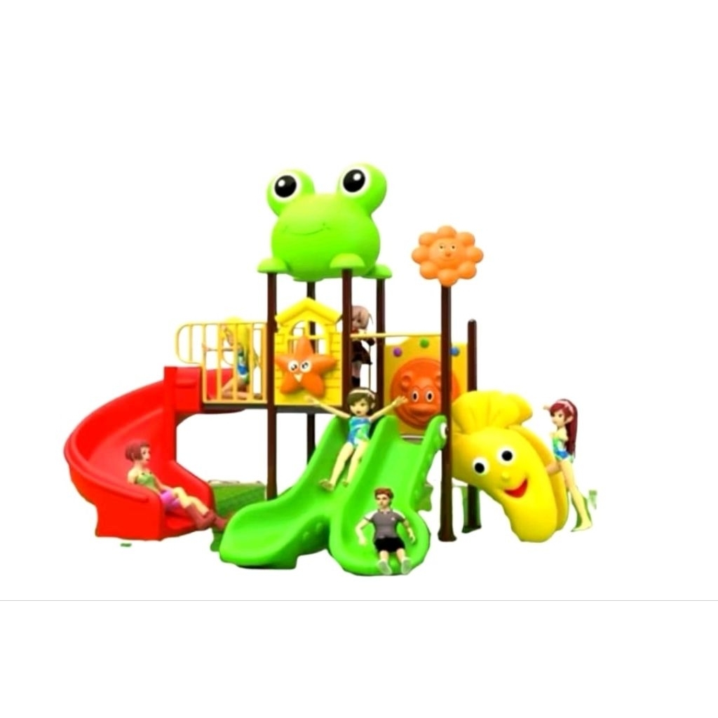 Outdoor Playground Perosotan Besar Taman Bermain Anak Playground Outdoor SPACEBABY SB-