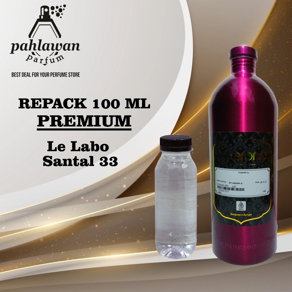 Le Labo Santal 33 Parfarome Premium 100ML Repack Murni Bibit