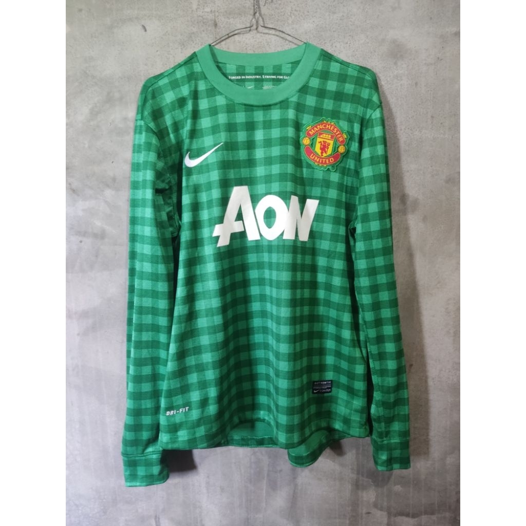 jersey gk/goal kiper/kiper mu/manchester United ls