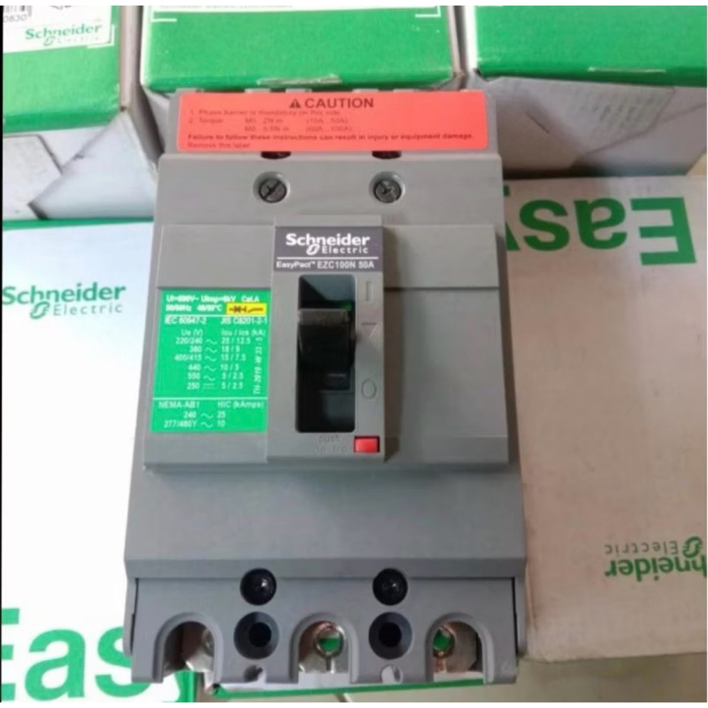 MCCB SCHNEIDER EZC 3P 15A_SAMPAI_100A