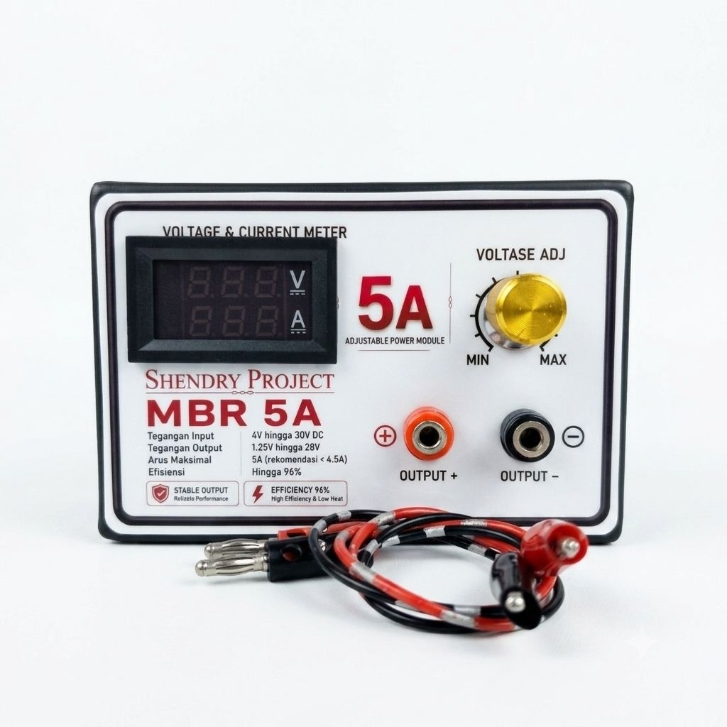MBR 5A 1 POTENSIO - MBR ONLY & MBR + ADAPTOR 12V 5A