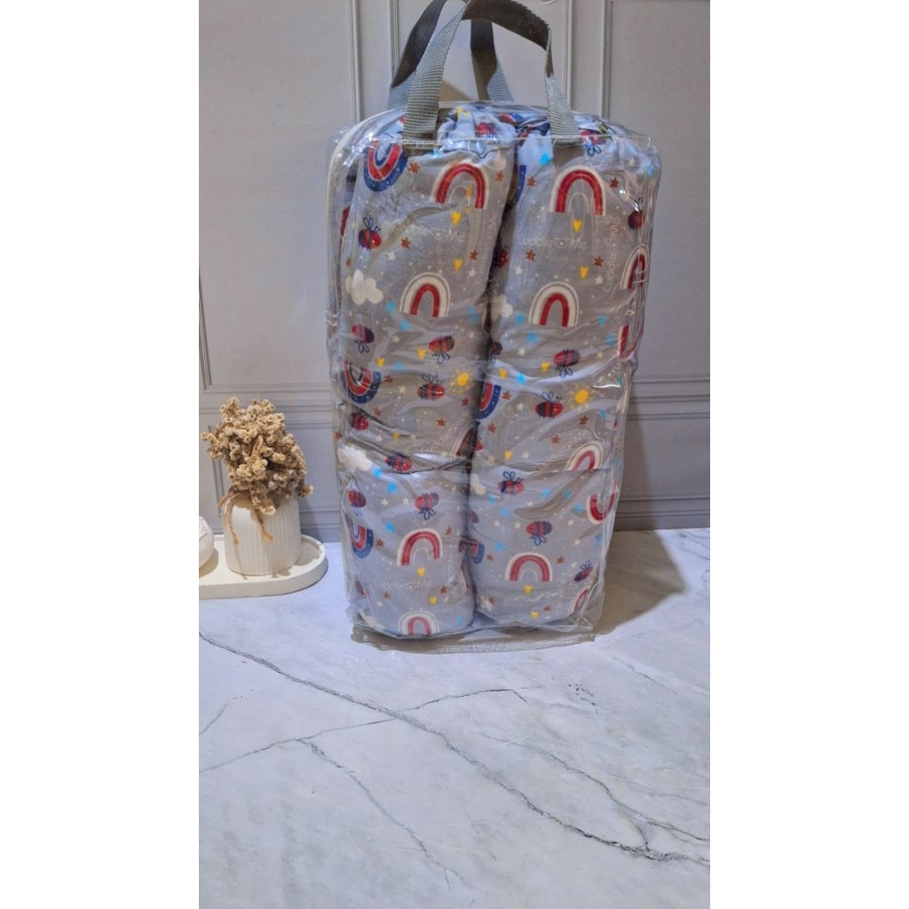 Cuddleme Futon Set Lengkap Kasur Matras Bantal Guling Bayi Newborn Lembut Nyaman