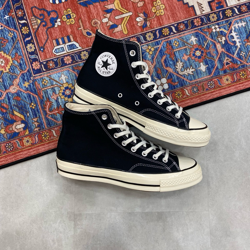 [Size 43] Rare Converse Chuck Taylor All Star 70S High Black White Second Original Kondisi Mulus Nom