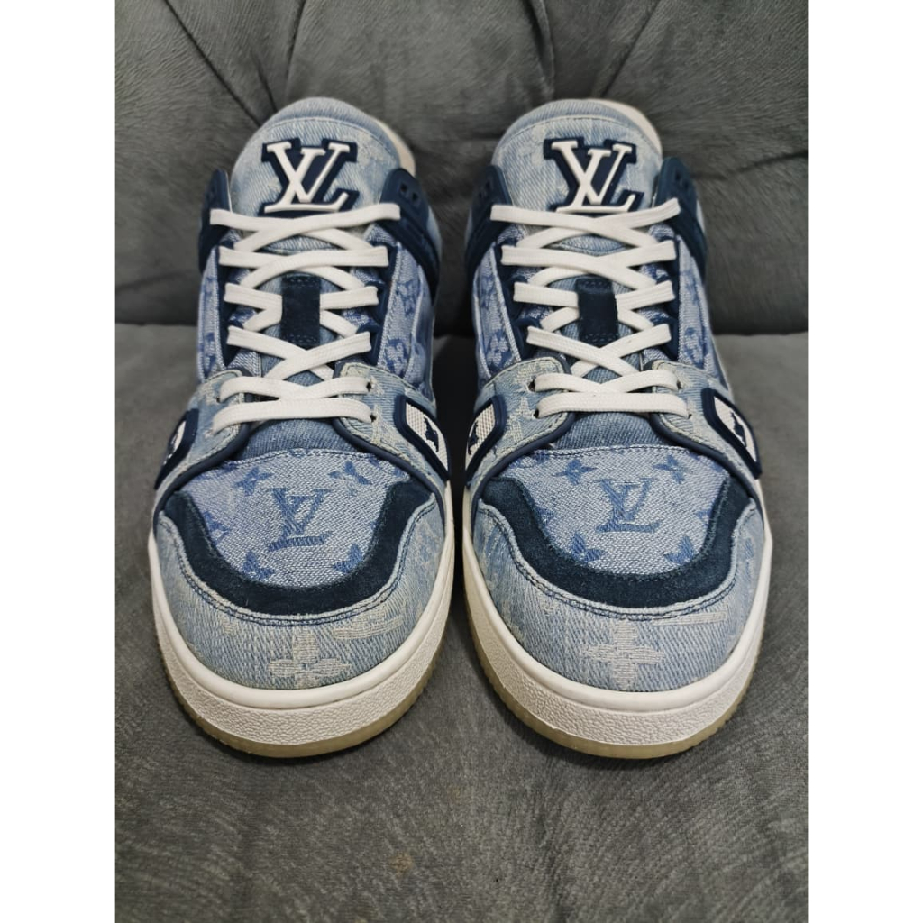 Louis Vuitton LV Trainer Monogram Full Denim